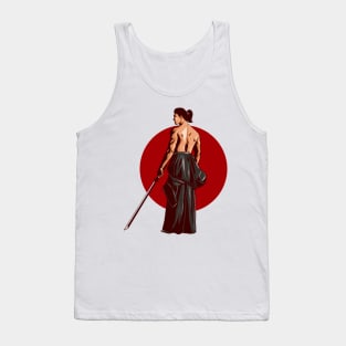 samurai with katana Tank Top